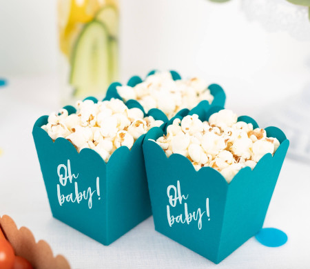 Popcorn-Schachtel für Feiern und Veranstaltungen