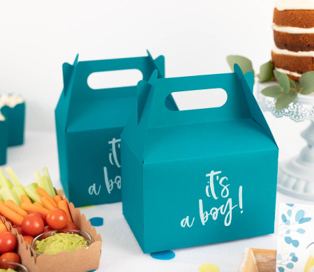 Picknick-Schachtel aus Karton für Geschenke