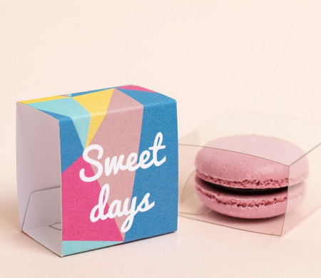 Schachtel für einen Macaron