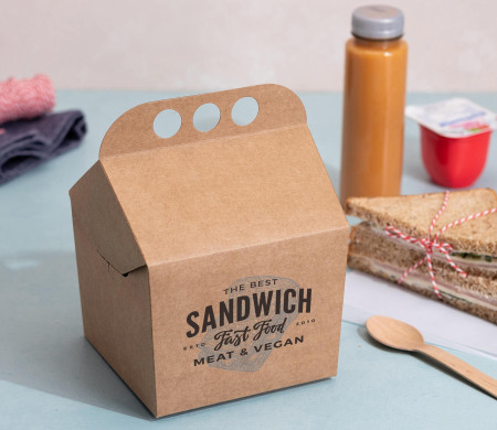 Glückliche Schachtel, eine sympathische Geschenkschachtel zum Überraschen