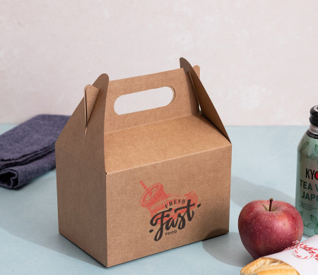 Picknick-Schachtel aus Karton für Geschenke