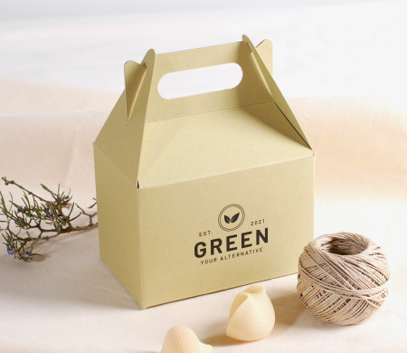 Picknick-Schachtel aus Karton für Geschenke