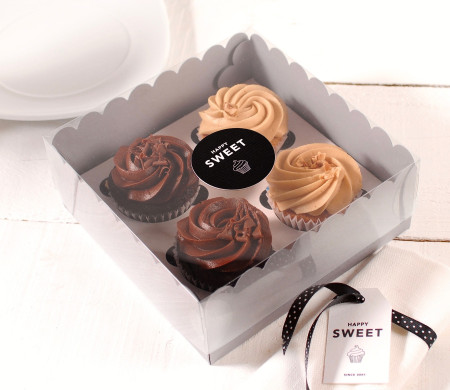 Box für 4 Cupcakes