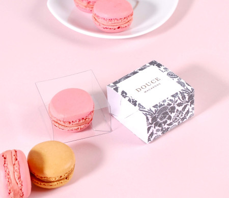 Schachtel für einen Macaron