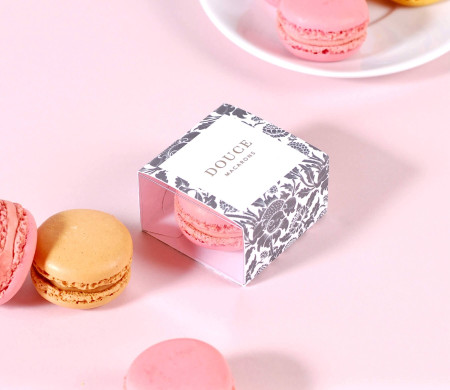 Schachtel für einen Macaron