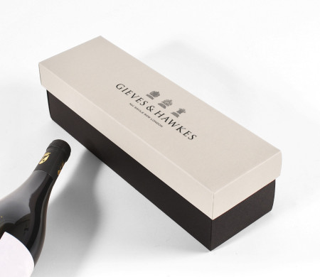Individuelle gefütterte Schachtel für Wein oder Sekt mit Deckel