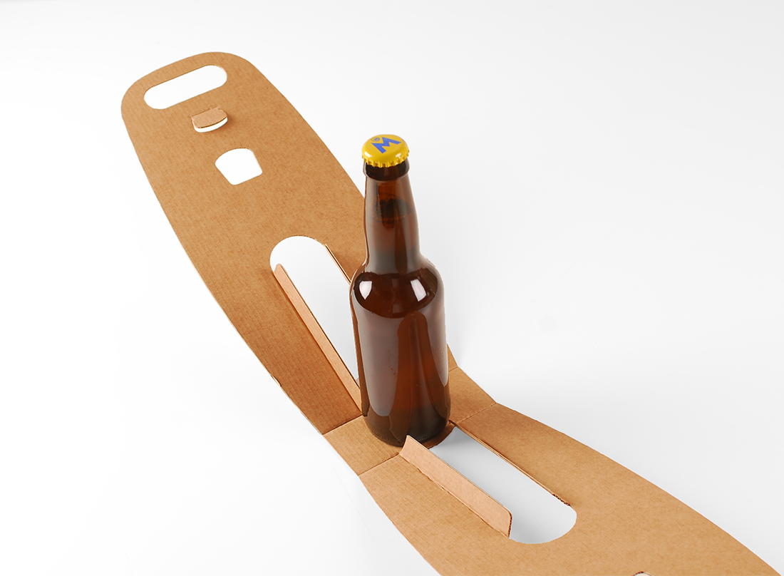 Schachtel für Bierflaschen