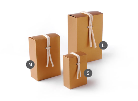 Geschenkverpackung mit Verschließen