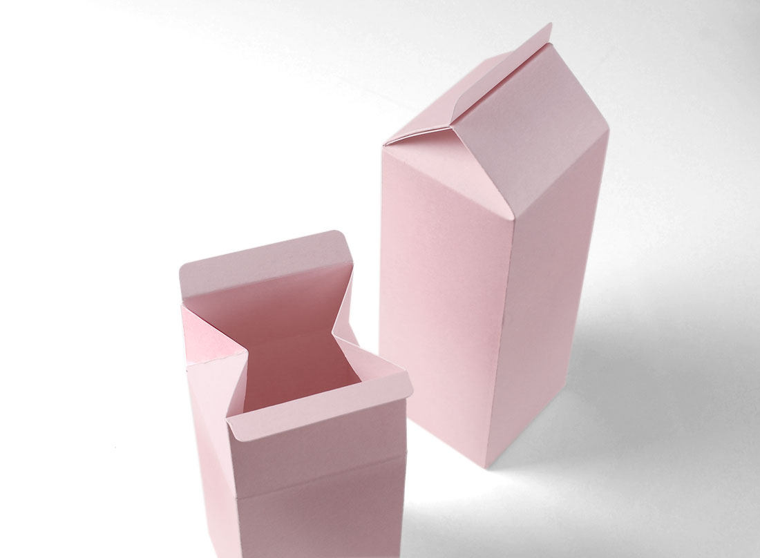 Geschenkbox in Form von Tetrabrik