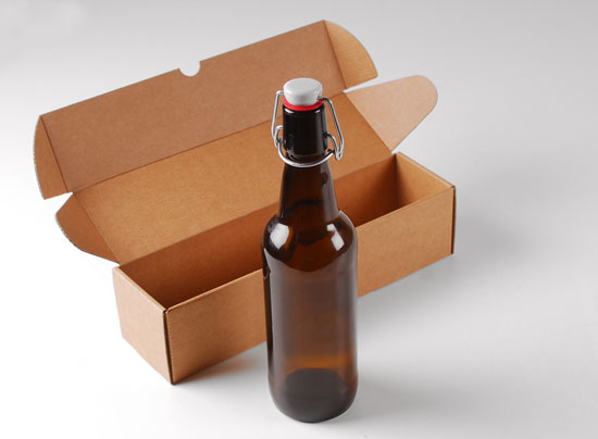 Bierflasche mit Bügelverschluß