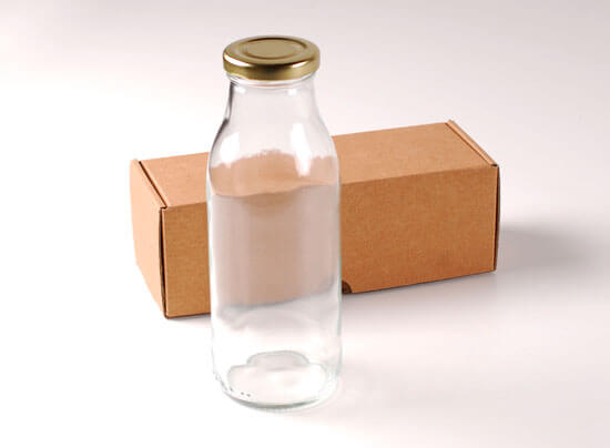 Flasche für Säfte oder Milch