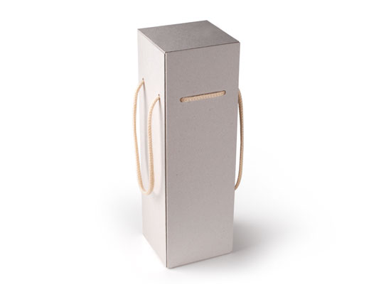 Flaschenbox mit Deckel und Schnur