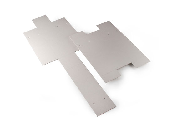 Flaschenbox mit Deckel und Schnur