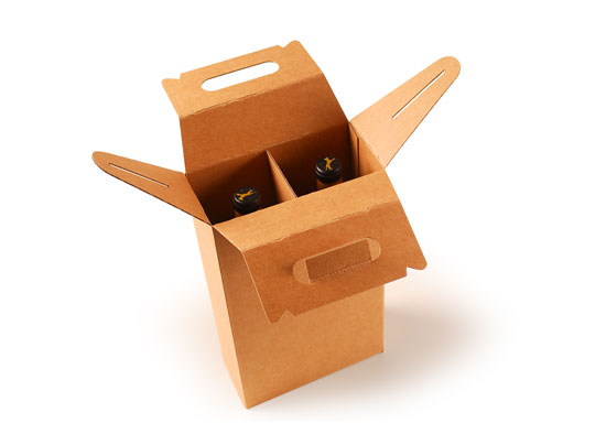 Wein-Box mit Tragegriff