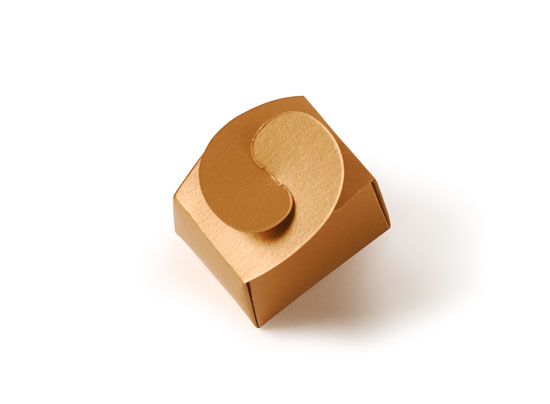 Individuelle Pralinen -Schachtel