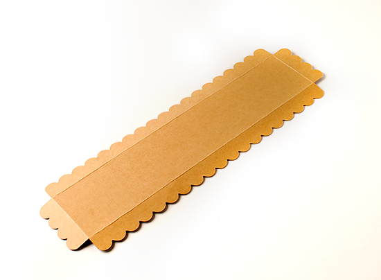 Kartontablett für Kekse
