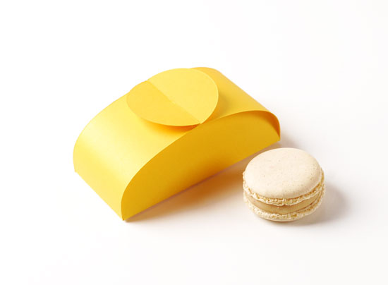 Schachtel für zwei Macarons