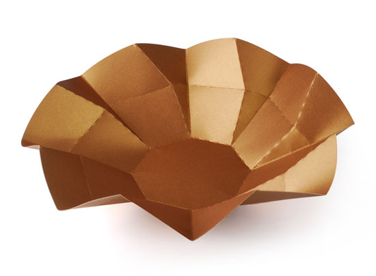 Originelle Geschenkschachtel mit Faltsystem