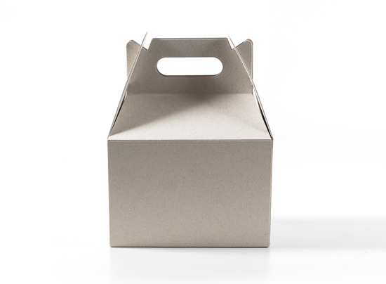 Ökologische Picknickbox aus festem Karton