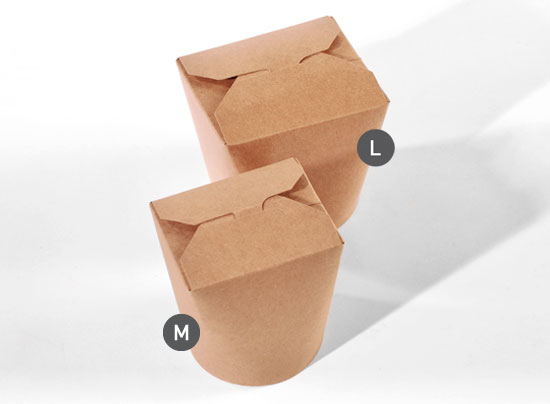 Take-Away-Schachtel für Nudeln