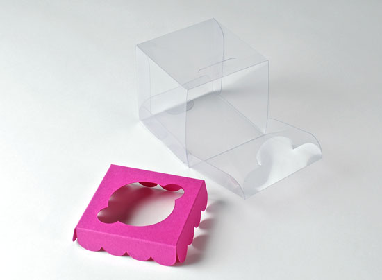 Individuelle Cupcake-Box