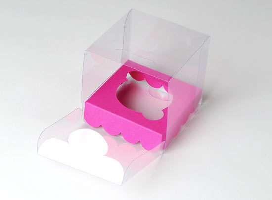 Individuelle Cupcake-Box