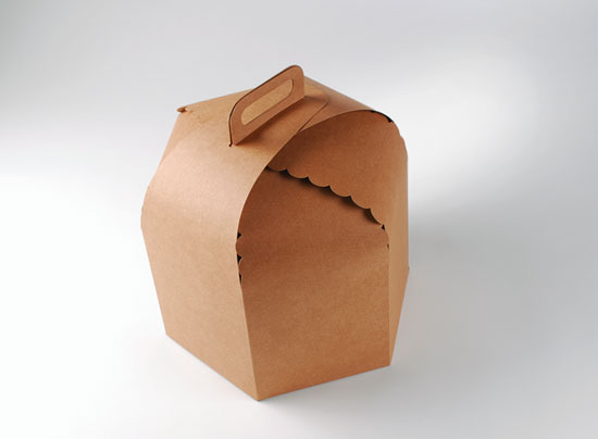 Schachtel für Torten und Panettones