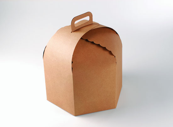 Schachtel für Torten und Panettones