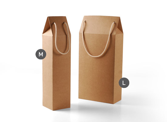 Geschenkkarton für eine Flasche